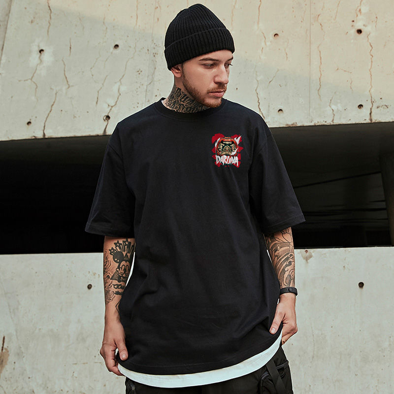 Hip Hop Mens Cotton T-shirt Fashion Loose (different design)