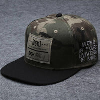 Snapback Summer Spring Acrylic Black Baseball Cap F
