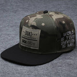 Snapback Summer Spring Acrylic Black Baseball Cap F