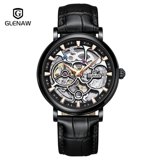 2023GLENAW Fashion Exquisite Automatic Mechanical Movemen