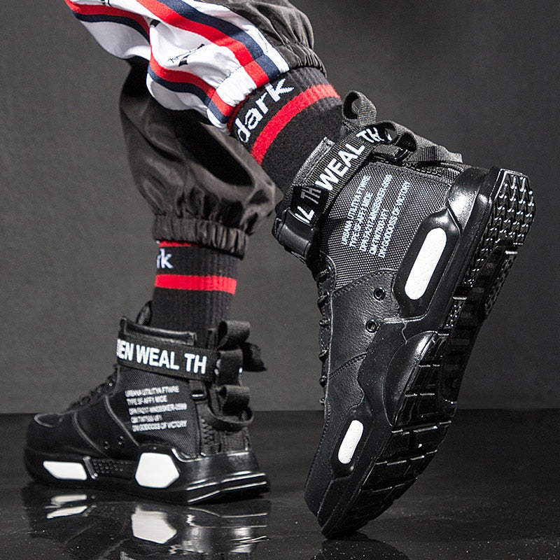 Unisex Fashion Tactical High Top Sneaker