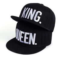 KING & QUEEN Baseball Caps (sold as separate units)