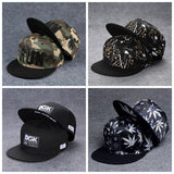 Snapback Summer Spring Acrylic Black Baseball Cap F