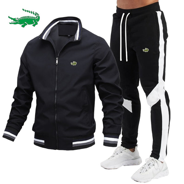 Men&#39;s brand casual suit, jacket top, men&#39;s casual sports suit