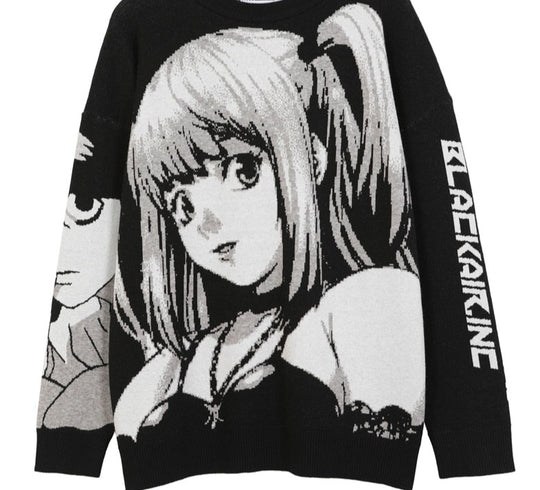 Harajuku Sweater Vintage Retro Japanese Anime