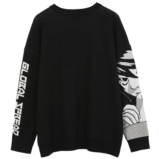 Harajuku Sweater Vintage Retro Japanese Anime